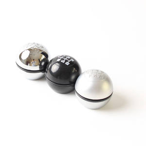 Pomo de Palanca de Cambios para Alfa Romeo Giulietta, 5 y 6 Velocidades, Ergonómico, de Plástico PU, Electrochapado en Negro Mate - Product Image 2