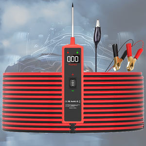 Probador de Baterías de 12V, Kit de Sonda de Circuito de Energía Automotriz, Probador de Voltaje de Salida de CA/CC de 6V-24V 0.3V-70V, Pantalla Digital, 1 Año - Product Image 1