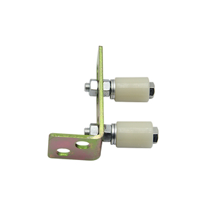 Rueda de puerta corredera, rueda de ranura en V, <span class=keywords><strong>ruedas</strong></span> de acero <span class=keywords><strong>para</strong></span> puertas correderas <span class=keywords><strong>con</strong></span> soporte interior, 1 rodamiento - Product Image 4