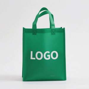 Sac à cordon en non-tissé personnalisé avec logo, faible MOQ, pour chaussures, chaussettes en fourrure - Biodégradable et recyclable - Product Image 2