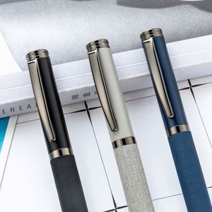 1.0Mm Custom Logo Multi-<b>Color</b> Pu Metal Ballpoint Rotating Business Promotional Gift <b>Pen</b> - Product Image 2