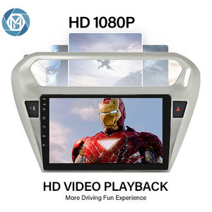 Touch Sreen Android 10 pouces 2Din multimédia voiture Dvd radio lecteur stéréo pour Peugeot-301 - Product Image 5