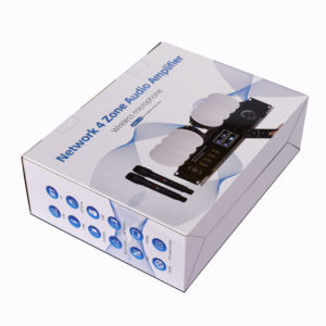 Amplificateur <span class=keywords><strong>audio</strong></span> stéréo commercial 16 canaux 4 zones, amplificateur <span class=keywords><strong>mural</strong></span> de classe D avec micro sans fil, contrôle BT/AirPlay <span class=keywords><strong>pour</strong></span> multi-pièces - Product Image 6