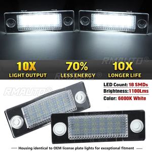 2 Piezas de Luces LED para Matrícula 3B5998026 para VW/Passat B5.5 Caddy MK3 Golf Transporter T5 T6 Touran/Jetta Syncro - Product Image 2