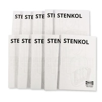 Impression de brochures, livrets d'instructions et manuels d'utilisation personnalisés, format A4 A5, reliure à points, faible MOQ