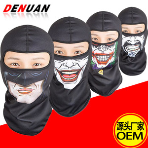 Halloween <b>Face</b> <b>Mask</b> Printed Polyester Windproof Outdoor Sports Unisex One Size <b>Winter</b> Warmth Protection - Product Image 4