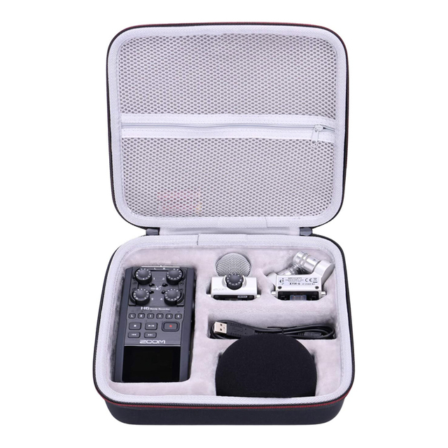 Hard Shell Molded EVA Case for Zoom H6 Six-Track Portable Recorder