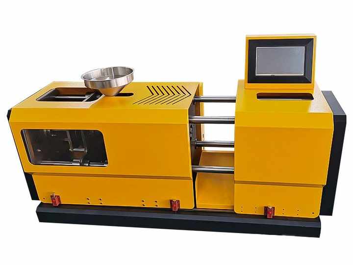 Smallest Modlfing Machine 5T Tonnes Electric Horizontal Plastic Mini Desktop Injection Molding ...