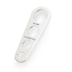 Misuratore per spaghetti in acciaio inossidabile con quattro fori di diverse dimensioni per il controllo delle porzioni di pasta - Product Image 2