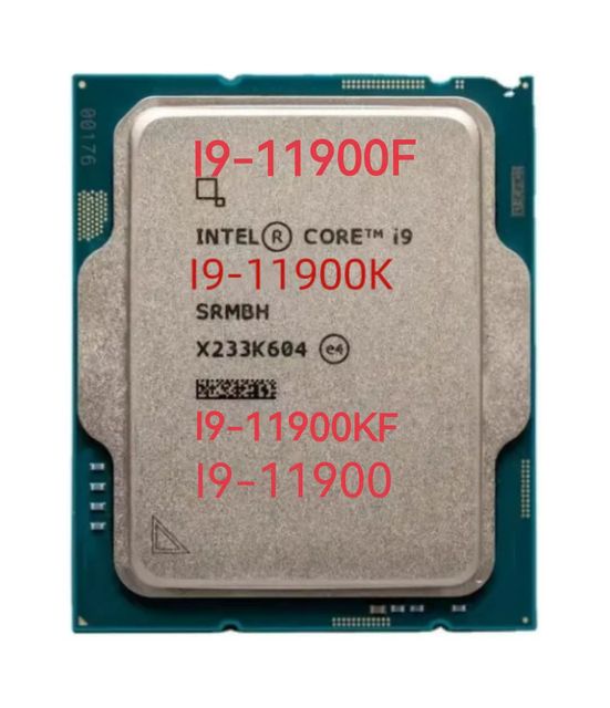 I9-11900F 11900K 11900KF 11900 CPU Used for Desktop I9 Cpu New Intel Cpu I9