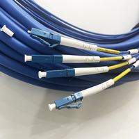 4x4 SC APC 0.9mm Pigtails Breakout fibre optique cordon de raccordement hybride lc sc adaptateur Branche Fanout Multi-core Câble