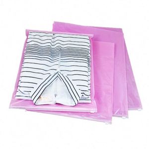 Sacs d'emballage en plastique écologiques avec fermeture éclair pour vêtements, personnalisables avec logo, pour promotion - Product Image 3