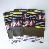 Sac de tabac à rouler personnalisé en Mylar avec fermeture éclair, tailles 30g, 50g, 100g – Offre Spéciale Usine de Tabac