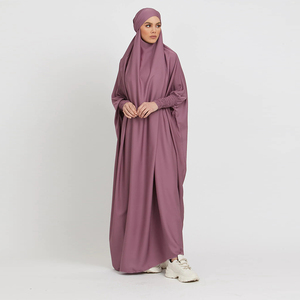 Robe de prière pour femmes musulmanes, grande taille, dubaï, khimar, longue, hijab, <span class=keywords><strong>jilbab</strong></span>, islamique, modeste, Hijab, Abaya, dernière vente - Product Image 5