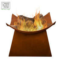 Esschert Design FF153, grand foyer innovant, grill de barbecue d'extérieur, pot de gril
