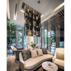 ANN2158 Custom Durable Modern Printed Coated Stainless Steel <b>Decorative</b> <b>Screen</b> Partition 304 Interior Commercial Spaces - Product Image 5