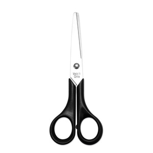 Stainless Steel Office Scissors Black Handle Household Craft Scissors For Unpacking Express Parcels And Students Use Made In - Product Image 4