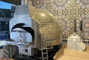 Carreaux professionnels commerciaux brique de pierre intérieur électrique un feu de gaz naturel <span class=keywords><strong>four</strong></span> à pizza italien au feu de <span class=keywords><strong>bois</strong></span> napolitain - Product Image 5