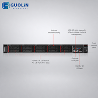 Serveur réseau d'entreprise neuf, Intel Xeon E-2456, 128 Go DDR5 ECC NVMe Gen4, Lenovo ThinkSystem SR250 V3, serveur en rack 1U