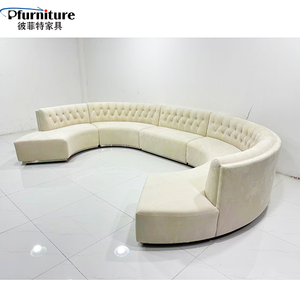 Anseer Hochwertiges Luxus-L-förmiges Sofa mit Guifei-Sessel im Designer-Stil für Villen zum Fabrikpreis - Product Image 3