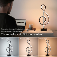 DIGIU Lampe chargeur moderne Contrôle tactile Veilleuse LED Lampe de bureau Hôtel Chevet Câble USB sans fil 5V Lampe de bureau extraterrestre