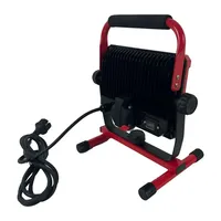 Projecteur LED industriel portable pour chantier 100W 10000lm Luminosité IP54 Étanche 5000K Lumière du jour Aluminium Trépied Dimmable