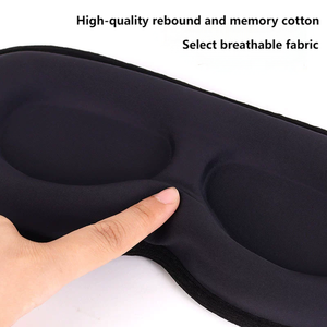 Top bán 3D ngủ mặt nạ Mắt Bịt Mắt đêm ngủ Mặt Nạ Mắt 3D khối ra ánh sáng mềm thoải mái - Product Image 3