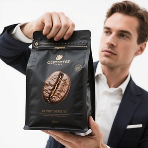 Bolsas de Empaque Personalizadas de 250g, 500g y 1lb, Bolsas con Fondo Plano y Laterales Reforzados, Bolsas para Café con Válvula - Product Image 1