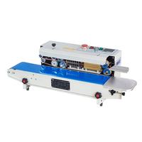 Machine de thermoscellage horizontale automatique FR-1000, sachets en film plastique, scelleuse à bande continue, imprimante à encre, sachets en papier alimentaire