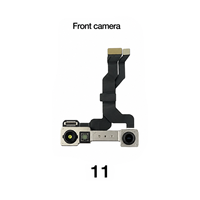 Caméra frontale pour iPhone 11 11 Pro compatible avec 11 Pro Max avec câble flexible, pièces de réparation de téléphone, pièces de rechange