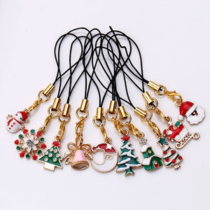 Zhejiang Nishi mujer hecho a mano Diy de la <span class=keywords><strong>serie</strong></span> de Navidad llavero de Metal - Product Image 3