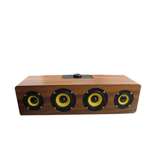 Caja Para Altavos De Madera Estilo Retro De Madera, Altavoz Tooh Azul, Enceinte Bois, En Bois, A, B, B, A, B, B, A, B - Product Image 4