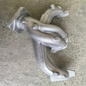 Collecteur d'échappement en fonte grise personnalisée Pièce de moulage en métal Moulage au sable - Product Image 2