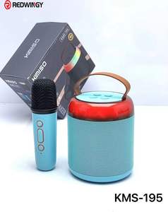 Nouveauté 2023 Haut-parleur Surround Sans Fil RGB Karaoké Haut-parleur Portable avec Microphone pour Fête à Domicile Boîte à Musique Caisson de Basses - Product Image 2