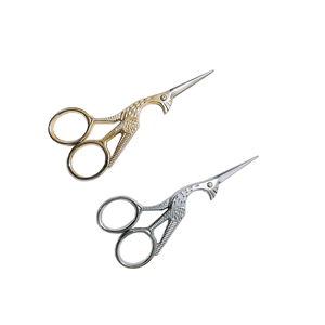 Bán Buôn Thép Không Gỉ Thủ Công Mỹ Nghệ Kéo Cẩu Chim Thêu Kéo Nhỏ Cổ Điển Phong Cách May Kéo - Product Image 3