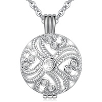 Collier pendentif Bola pour femmes, carillon d'harmonie, appel d'ange, carillon de grossesse, chaîne