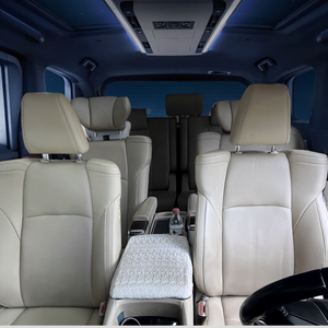 Capa de Assento de Carro de Luxo para 7 Lugares em Couro PU Impermeável Durável com Ajuste Personalizado para Toyota Alphard - Product Image 3