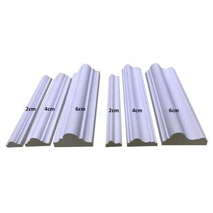 Moulures murales modernes en PU lisses DESMOND HN-860, 20 mm/40 mm/60 mm, légères, durables, écologiques, installation facile pour la vente en gros - Product Image 2