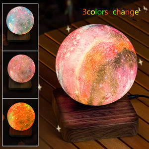 HCNT Magnetic Levitating Starry Sky Lamp 3D Printed LED <b>Night</b> <b>Light</b> for Home Decor & Gifts - Product Image 2