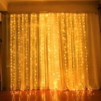 Curtain Lights Led Curtain String Light Solar Fairy Lamp Outdoor Christmas Wedding Decorations Cortinas De Luz Led Curtain Light