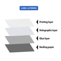 Étiquette d'hologramme en gros personnalisé hologramme 3d autocollant impression étiquette 3d laser hologramme autocollants