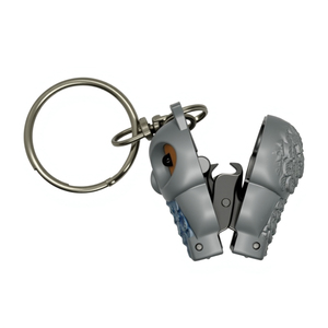 Großhandel Tragbarer Reise-Nagelknipser in Eulenform mit Nagelfeile Gebogene Klinge aus Edelstahl - Product Image 2