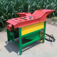 Petite batteuse de décortiqueur de maïs de maïs avec moteur à essence ou moteur pour une utilisation en ferme
