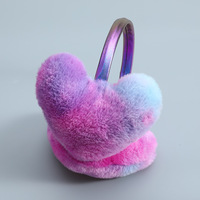 Couvre-oreilles et chauffe-oreilles en peluche en forme de cœur lumineux pour femmes, filles et adolescentes, fabriqués en Chine, chauffe-oreilles d'hiver pour temps froid
