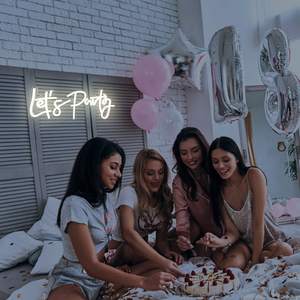 Let's Party - Letrero Luminoso LED de Neón para Decoración de Pared, para Despedida de Soltera, Dormitorio, Fiesta en Casa, Bar, Decoración Artística - Product Image 5