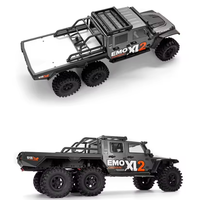 Nouvelle Arrivée CORSSRC EMO XL2 Voiture RC 1/8 Camion Tout-Terrain Modèle de Simulation Électrique 6x6 Rock Crawler Jouets