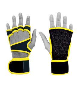 Guantes de Gimnasio Ligeros Unisex, Guantes de Cuero de Medio Dedo para Entrenamiento con Pesas, Excelente Agarre para Uso en Exteriores - Product Image 3