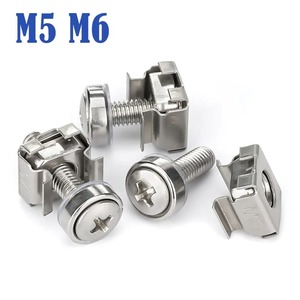 Tuercas de Jaula M6 OEM, Tuercas Cuadradas, Fijaciones para Gabinete de Servidor de Montaje en Rack - Product Image 2