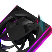 Ventilateur de refroidissement pour boîtier PC AntarcChill ARGB 120 mm PWM RVB adressable avec effet miroir infini pour ordinateur de bureau et processeur de jeu