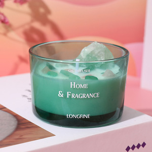 Velas Aromáticas de Lujo en Frascos de Vidrio Personalizados para San Valentín, Velas Artísticas Modernas para el Hogar, Fragancia para Bodas y Fiestas - Product Image 6